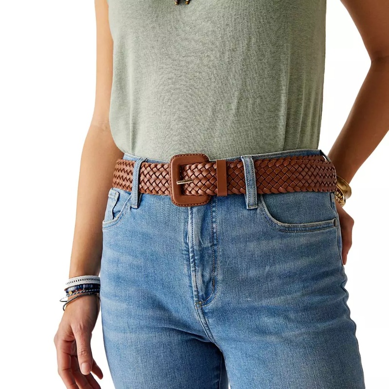 Carve Designs Women’s Woven Leather Belt