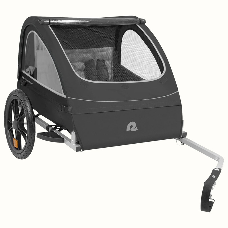 Retrospec Rover Kids’ Bike Trailer Double