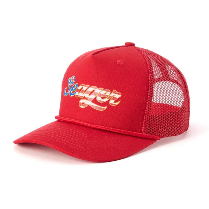 Seager Co. Big USA Trucker Snapback
