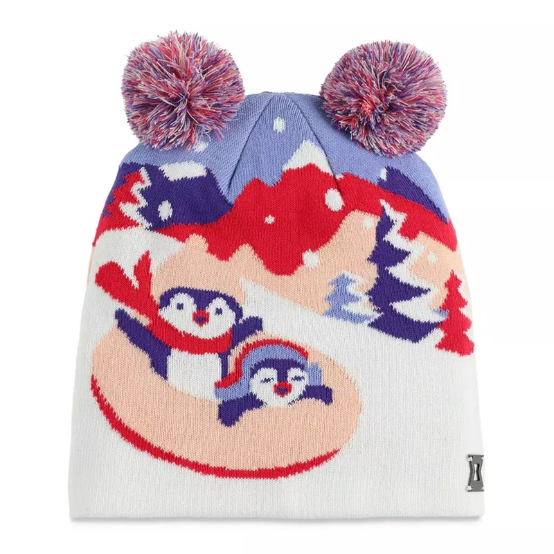Spyder Girl’s Penguin Double Pom