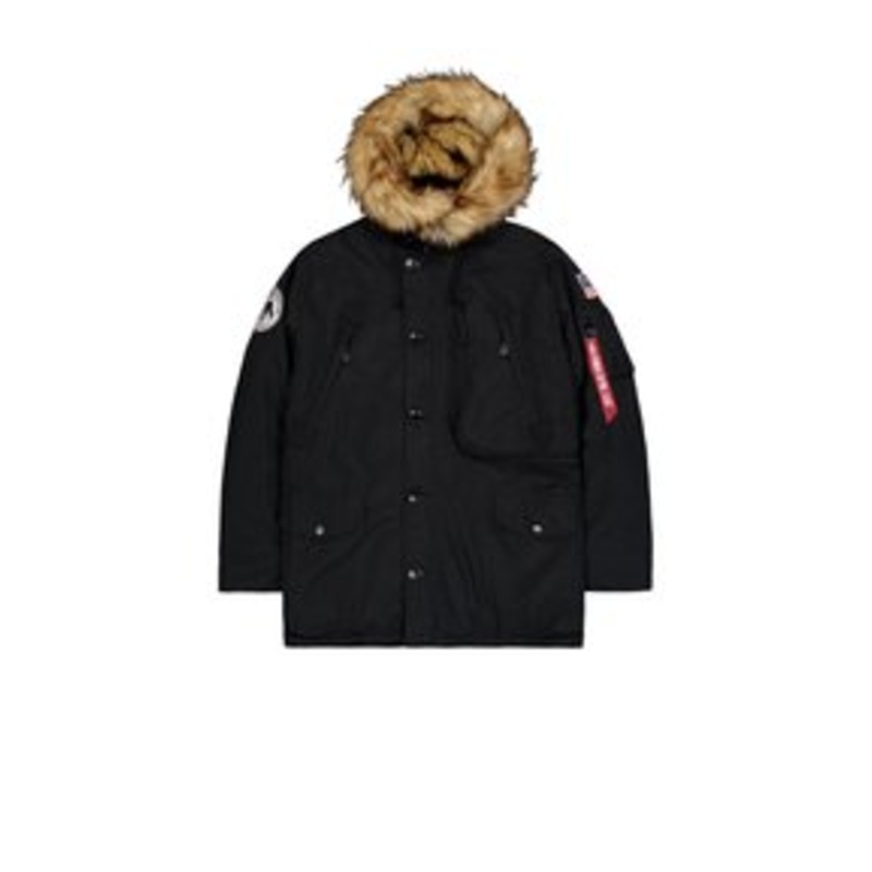 Alpha Industries POLAR UNISEX – Parka – black/schwarz