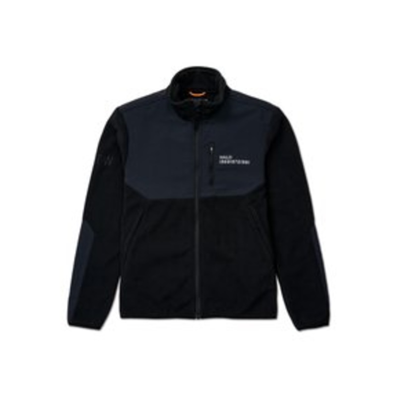 HALO BLOCKED – Fleecejacke – black/black denim