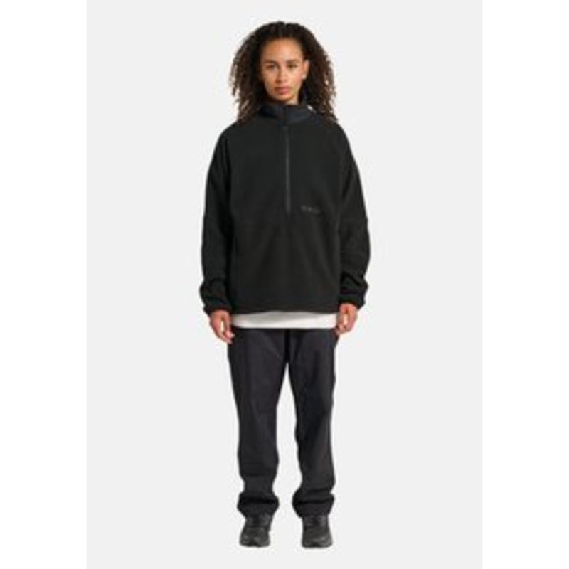 HALO Fleecepullover – black/schwarz