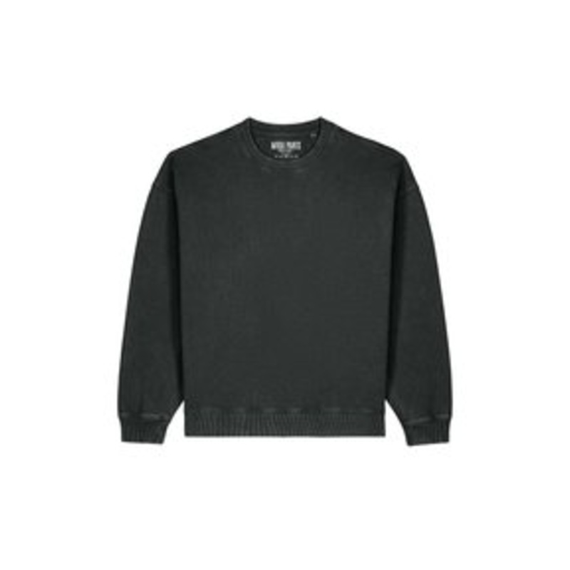 Mira Paris PINS EMBROIDERY OVERSIZE VINTAGE – Sweatshirt – washed black/schwarz