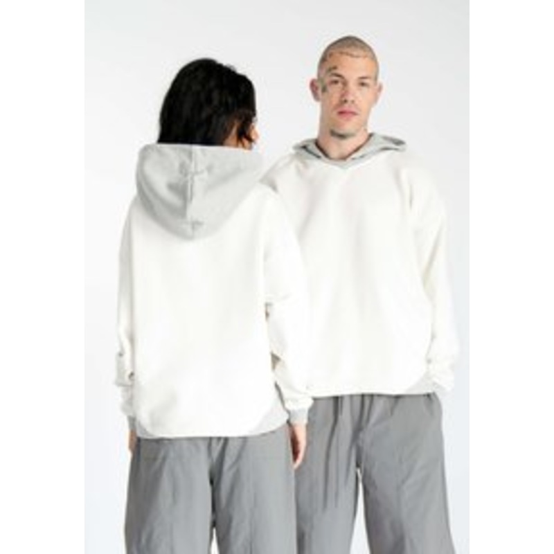 Multiply Apparel OVERSIZE INLET DUALITY – Kapuzenpullover – off white/offwhite