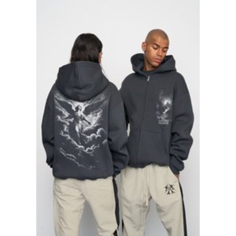 Multiply Apparel Sweatjacke – phantom/schwarz