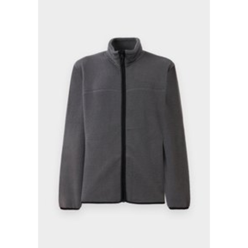 Only & Sons ONSEMILIO FULL ZIP HIGH NECK UNISEX – Fleecejacke – grey/dunkelgrau