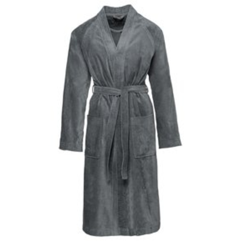 Vossen DALLAS UNISEX – Bademantel – GREY/grau