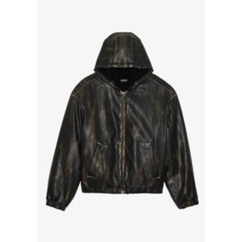 YOURTURN UNISEX – Kunstlederjacke