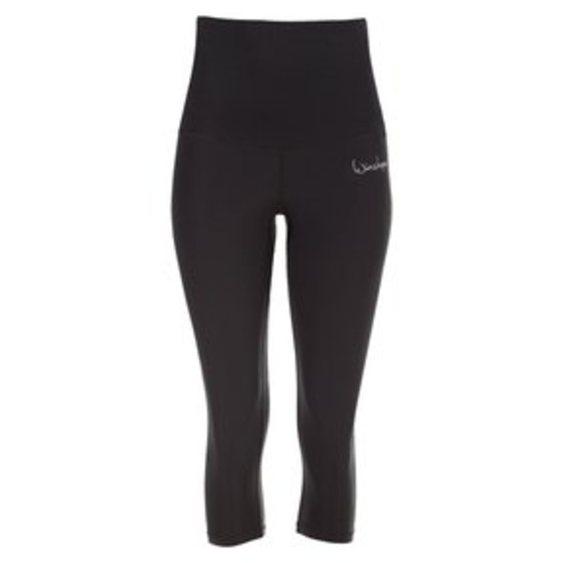 Winshape HWL202 SCHWARZ HIGH WAIST- 3/4 SPORTHOSE – 3/4 Sporthose – black/schwarz