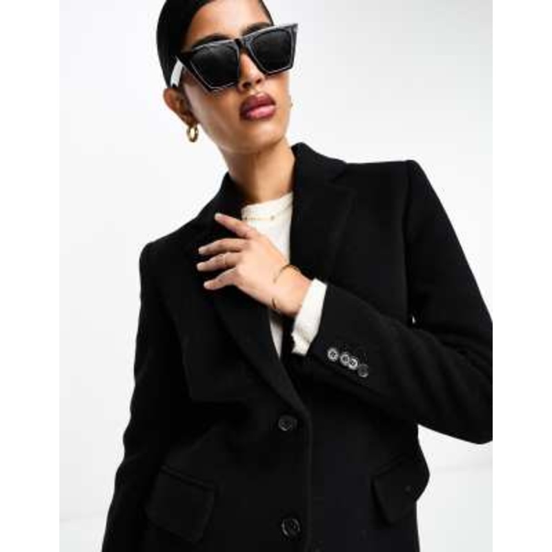 & Other Stories wool blazer in black