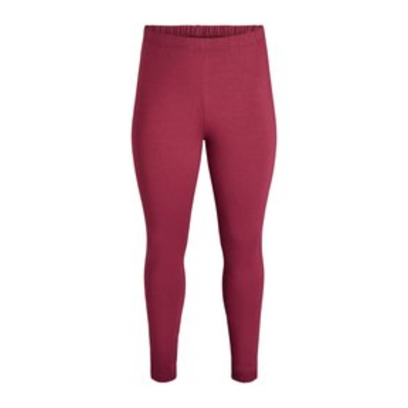 Zizzi Leggings – Hosen – tawny port/bordeaux