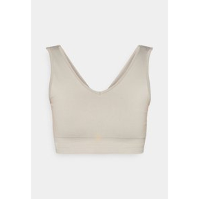 Yogasearcher TUNI SEAMLESS RECYCLED BRA – Sport-BH mit leichter Sttzkraft – cacao/beige