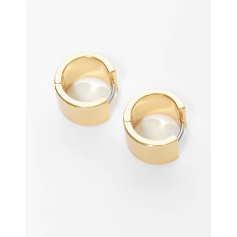 & Other Stories small chunky hoop earrings in gold