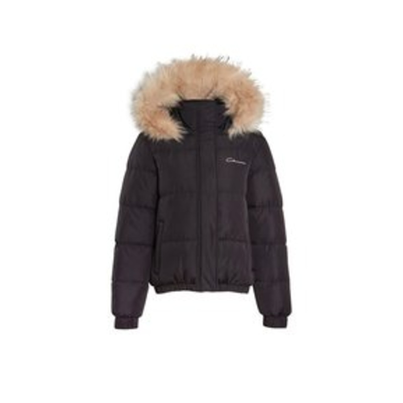 CLOSURE London CROPPED PUFFER – Winterjacke – black/schwarz