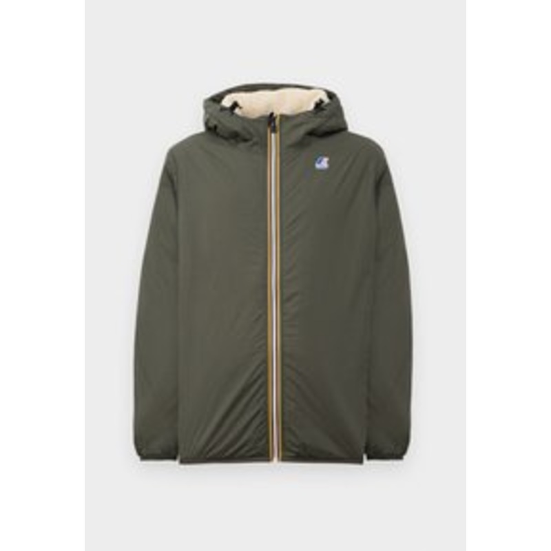 K-Way LE VRAI CLAUDE UNISEX – Winterjacke – green blackish/dunkelgrn