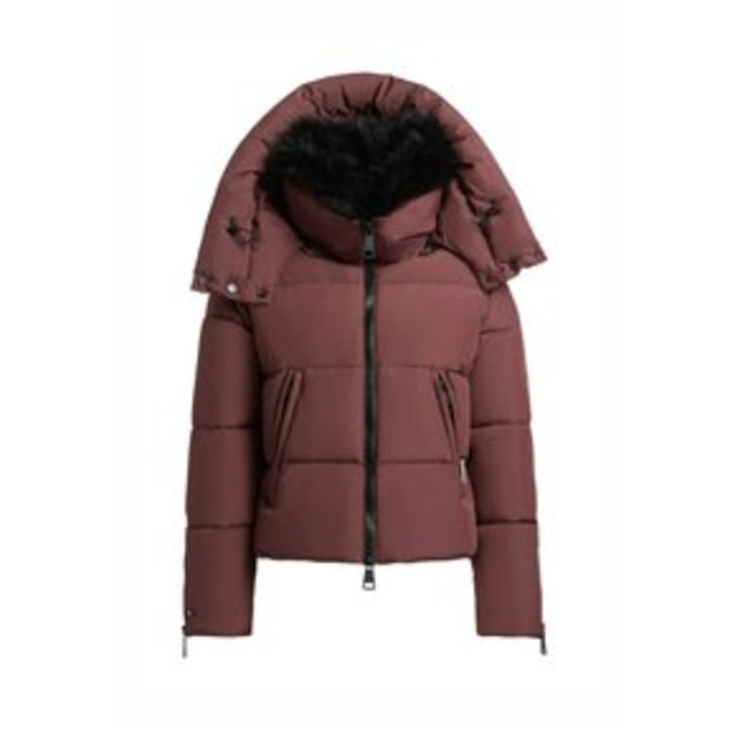 khujo PETUNIA – Winterjacke – moscato red/dunkelrot