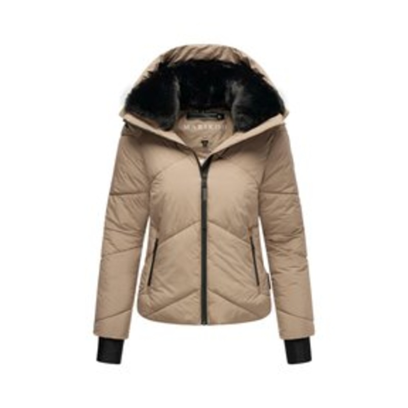 Marikoo Winterjacke – taupe grey/taupe