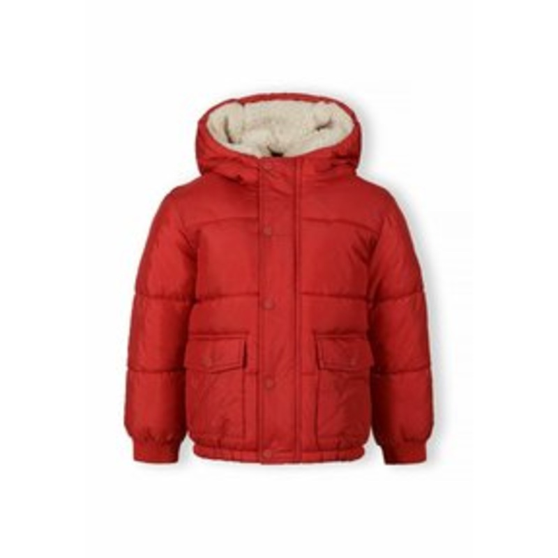 MINOTI FULL LINNING WITH HOOD – Winterjacke – red/rot