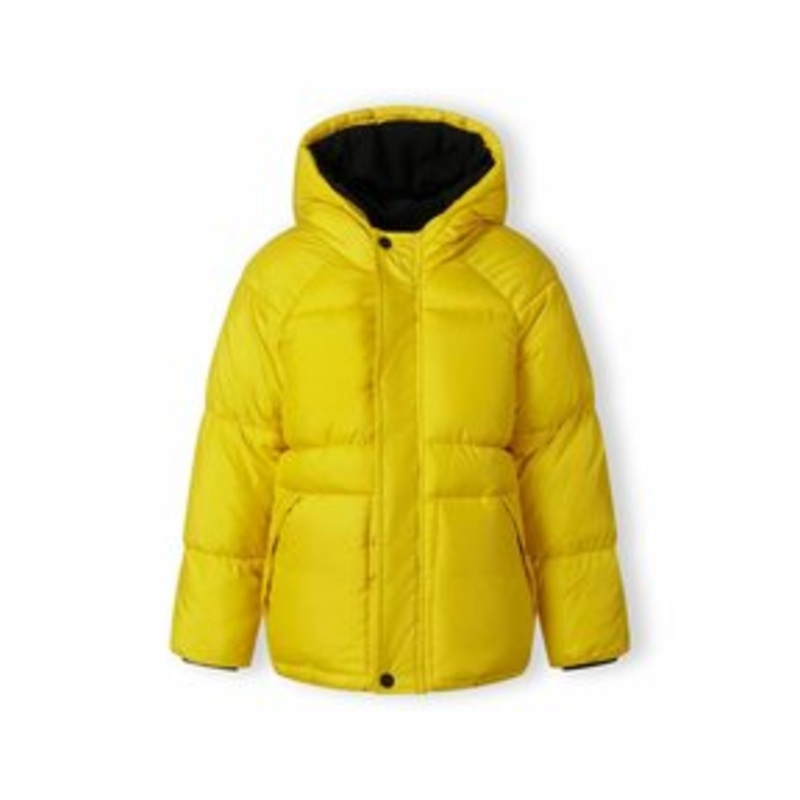 MINOTI HOODED PUFFER WITH POCKETS – Winterjacke – yellow/gelb