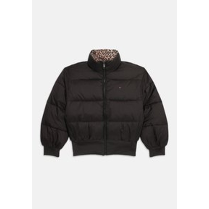 Tommy Hilfiger REVERSIBLE STRIPE PUFFER UNISEX – Winterjacke – black/schwarz
