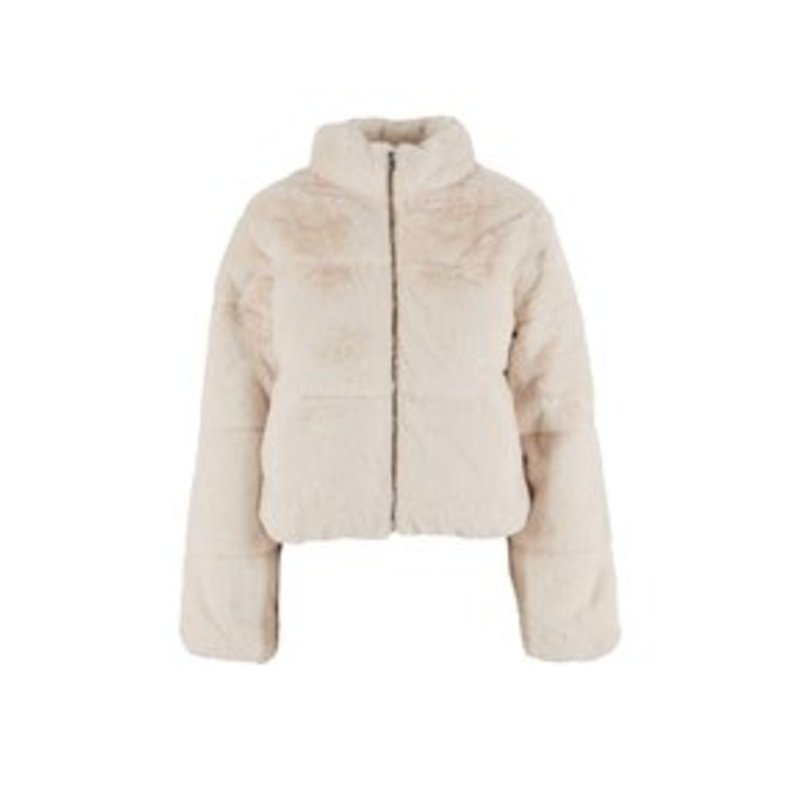 Urban Classics PUFFER  – Winterjacke – whitesand/wei