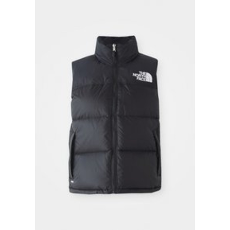 The North Face RETRO NUPTSE VEST – Weste – black/recycled down/schwarz