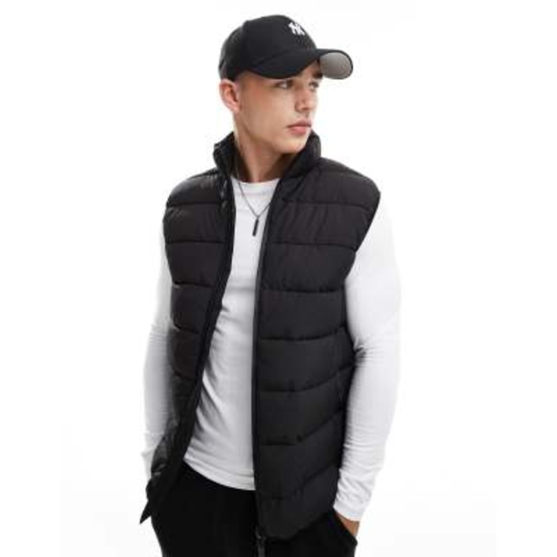 River Island vest in black