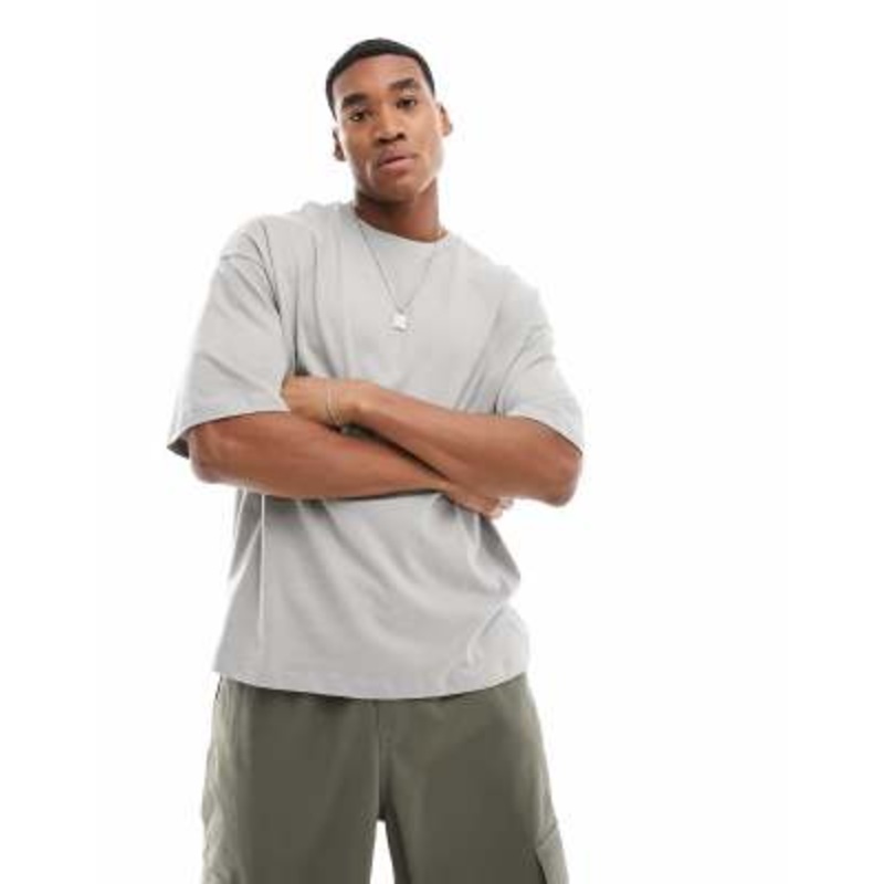 ADPT oversized t-shirt in gray