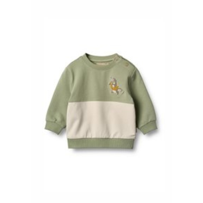 Wheat CARLY – Sweatshirt – green tea/oliv