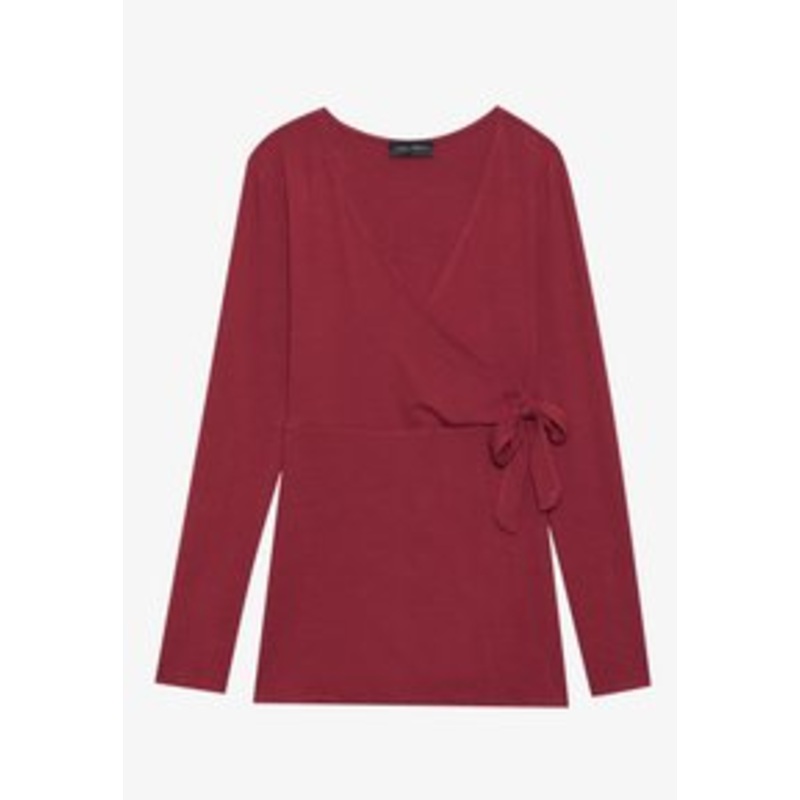Anna Field MAMA Langarmshirt – dark red/dunkelrot