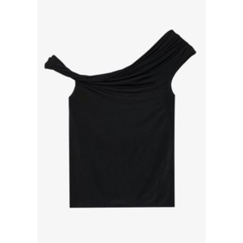 Anna Field T-Shirt basic – black/schwarz