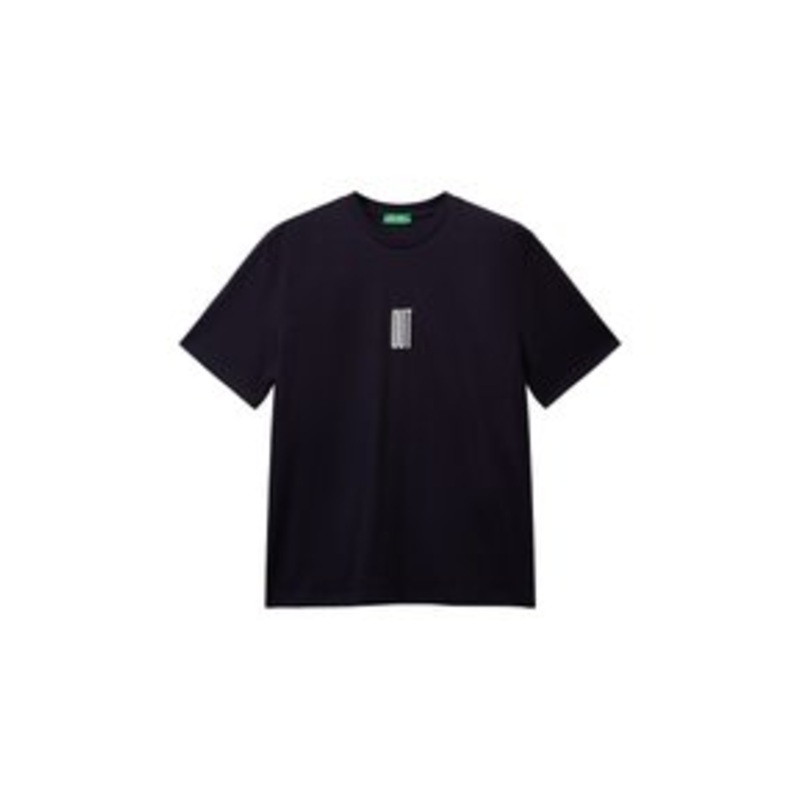 United Colors of Benetton T-Shirt print – blue/blau