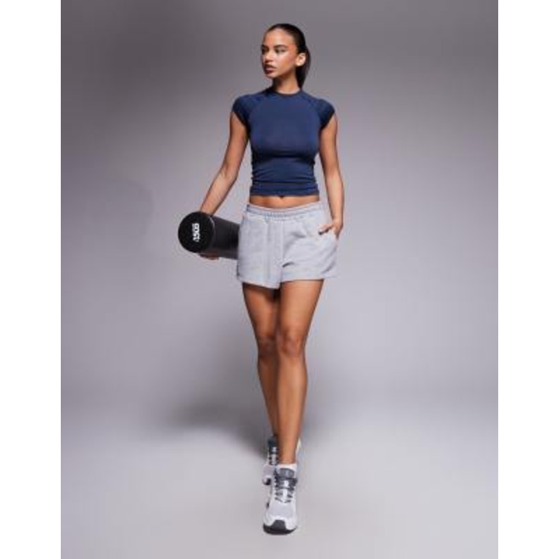 4505 Icon active quick dry slim fit T-shirt in navy ink