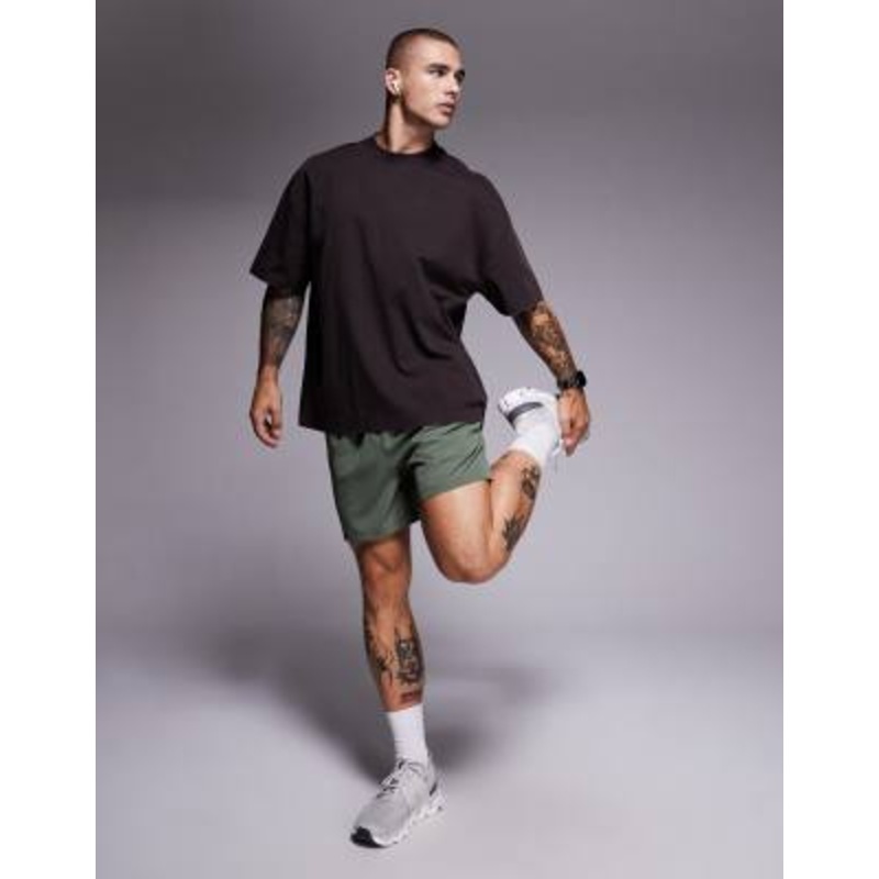 4505 Icon heavyweight cotton oversized T-shirt with quick dry finish in washed coffee