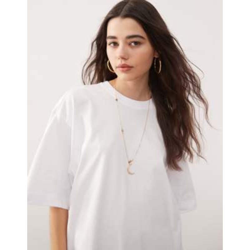 Weekday Oversized T-shirt in White