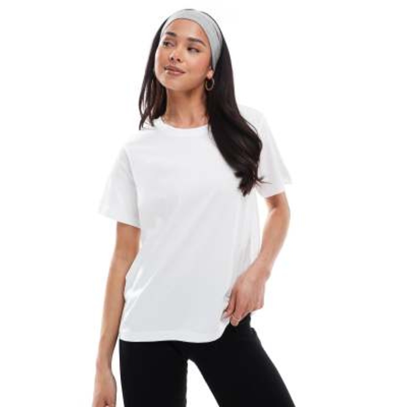 Weekday Perfect relaxed T-shirt in white