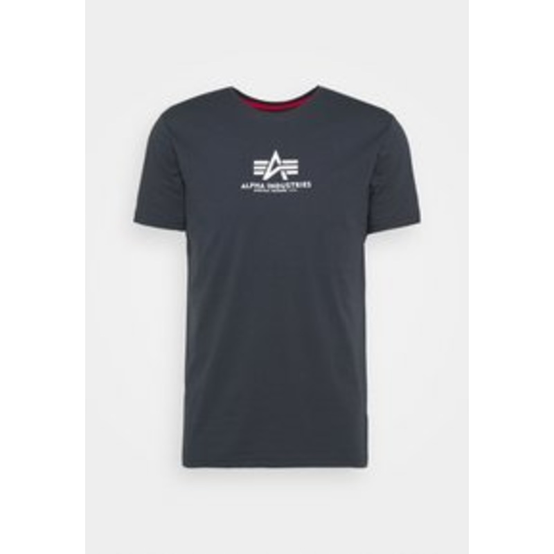 Alpha Industries BASIC – T-Shirt print – blue/dunkelblau