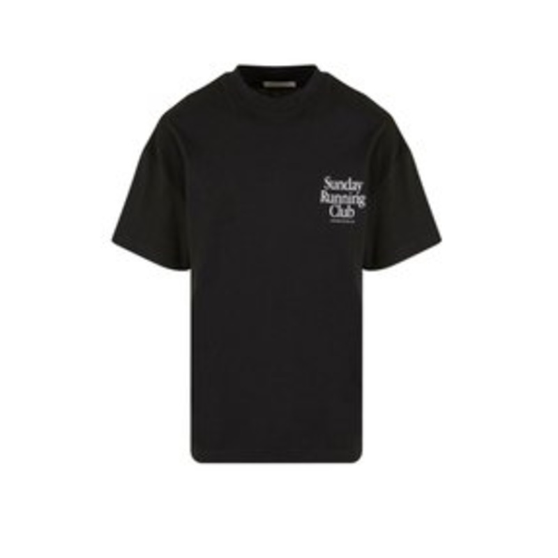 Another Cotton Lab SUNDAY RUNNING CLUB – T-Shirt print – black/schwarz