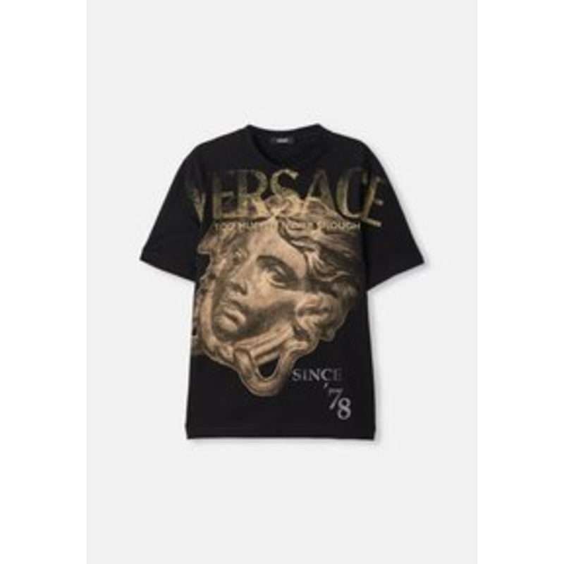 Versace T-Shirt print – black/schwarz