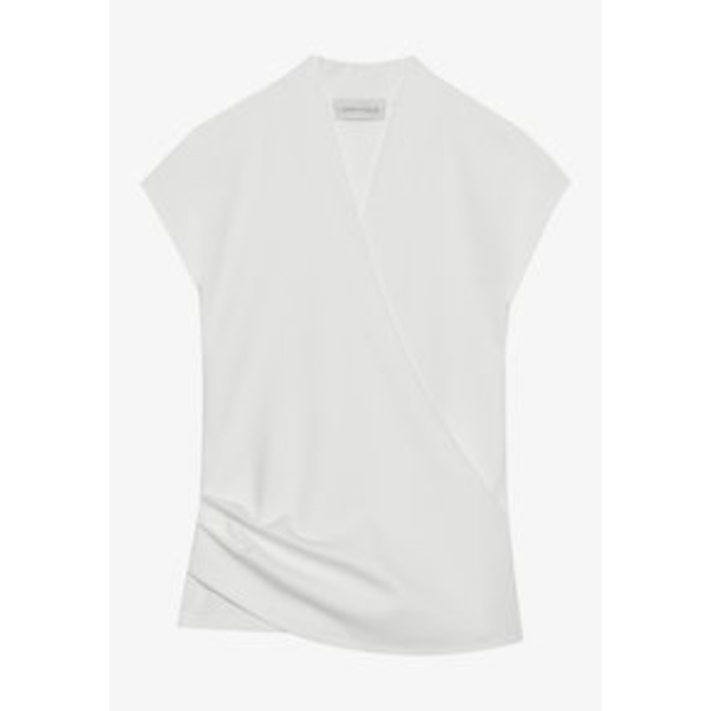 Anna Field T-Shirt basic – egret/offwhite