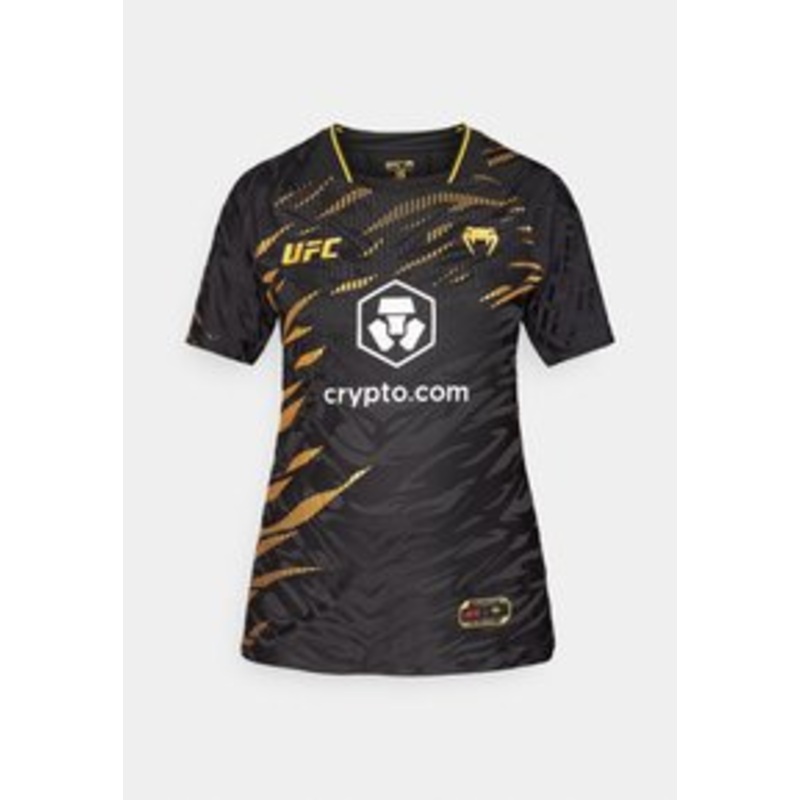 Venum UFC FUSION AUTHENTIC FIGHT NIGHT WOMENS WALKOUT CHAMPION – T-Shirt print – black/gold/schwarz