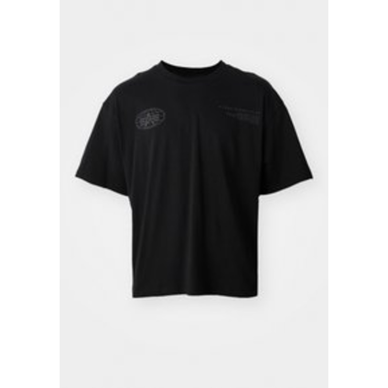 Alpha Industries WORLD LOGO UNISEX – T-Shirt print – black/schwarz