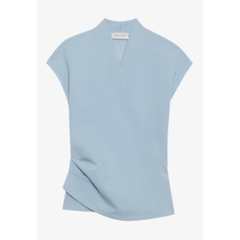 Anna Field T-Shirt basic – dusty blue/blau