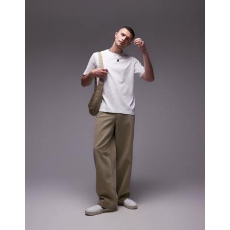 ARKET midweight jersey t-shirt in white