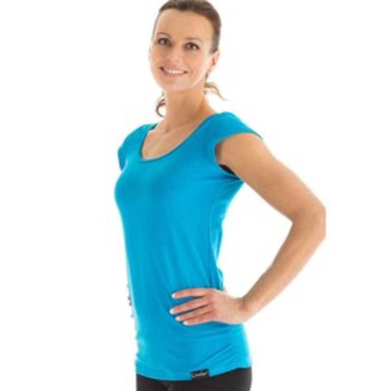 Winshape T-Shirt print – turquoise/trkis