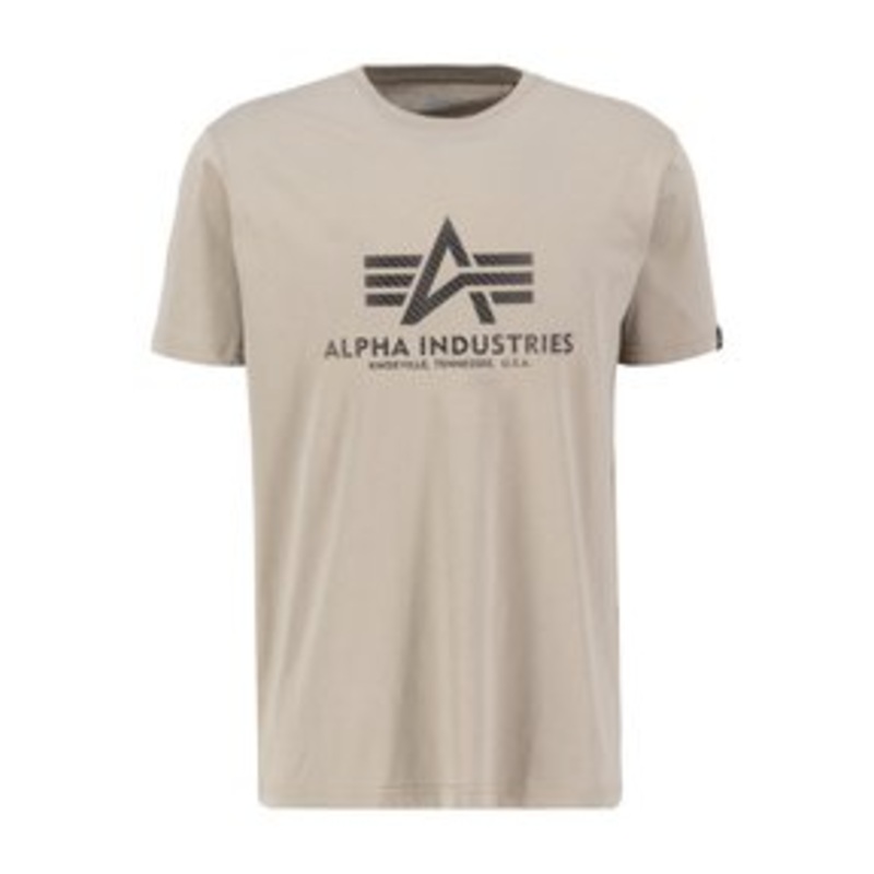 Alpha Industries T-Shirt print – vintage sand/sand