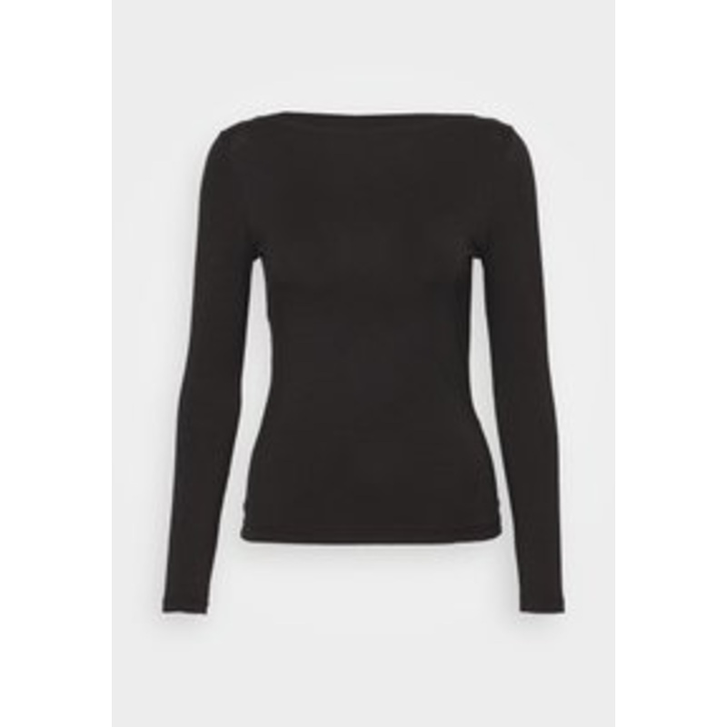Vero Moda Petite VMPANDA  – Langarmshirt – black/schwarz