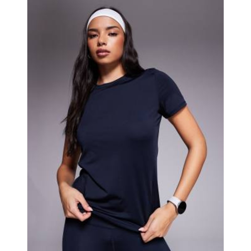 4505 Icon active quick dry performance t-shirt in navy