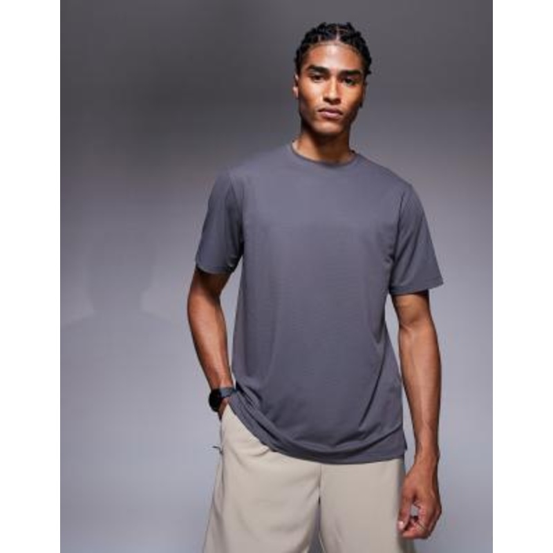 4505 Icon quick dry mesh training T-shirt in graphite